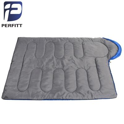 China Envelope Type Adult Flannel Lined Camping Sleeping Bag Manufacturer for sale