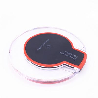 China Mobile Phone Factory Sale 5W Mini Wireless Charger Pad For Samsung for sale