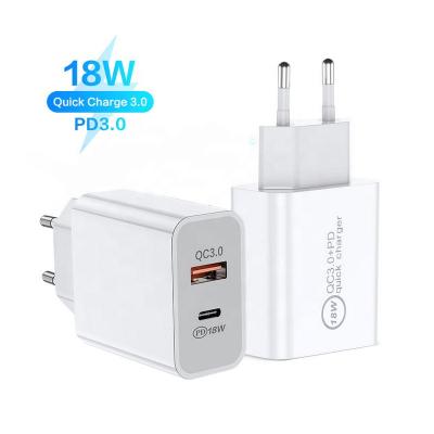 China For Mobile Phones Hot Selling Palladium QC3.0 18W USB Charger Wall Mount Adapter Mobile Phone Charger Palladium 20W USB Fast Charger For Mobile Phones for sale