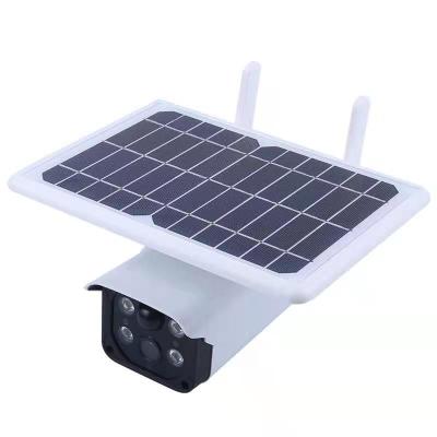 China Human Motion Tracking Smart CCTV Security IP Sim Card Rechargeable Lithium Battery Powered Solar Camera 4G Outdoor PTZ for sale