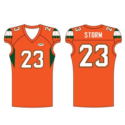 China Breathable Custom Made Sublimation American Football Youth Uniform Tank Top for sale