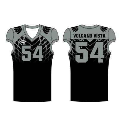 China Breathable Wholesale Customized American Football Team Jerseys Uniforms for sale