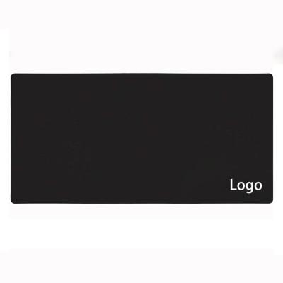 China Sublimation Factory Soft Customizable Extended Outlet Mouse Pad Anti-Slip Durable Black Mouse Pad for sale