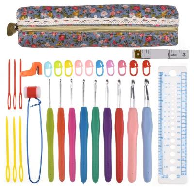 China High Quality 32PCS DIY Crochet Hooks Set /Kniting Needle Kits EP21037 for sale