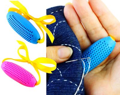 China new 2018 adjustable rainbow and comfortable olive palm thimble, finger protection for hand craft EP21021 for sale