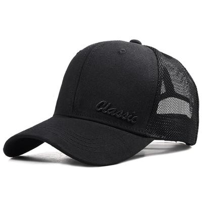 China breathable & Waterproof Custom Trucker Hat Men's Breathable Mesh Dad Summer Sports Hat Gorras Hats With Custom Logo for sale