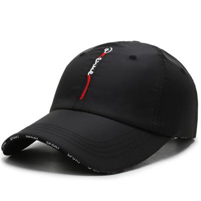 China JOINT Custom Made Men's Summer Baseball Cap Breathable Polyester Fabric Waterproof 100% Baseball Cap for sale