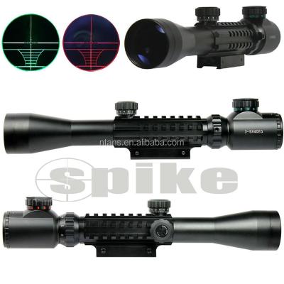 China Spike Fishbone C3-9X40EG. Dual Illuminated Rifle Scope Ranging Chart Reticles, Riflescopes Hunting C3-9x40EG. for sale