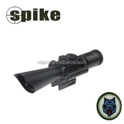 China SPIKE Hunting Rifle Scope 3.5-10X40 with Red Laser Optics Riflescope LS3.5-10X40E Tactical Scopes for sale