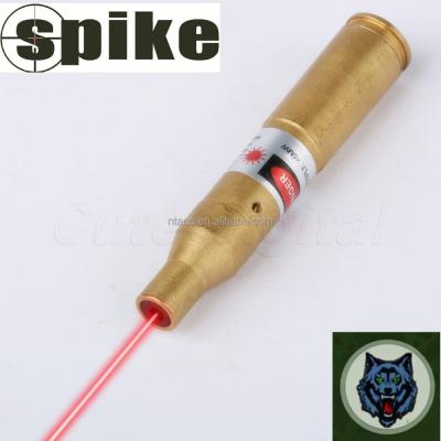 China High Quality Brass Spike 30-06 .25-06 .270 Tactical Brass Red Dot Laser Cartridge Bore Sight Line Sight For Hunting for sale