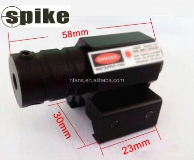 China Spike Red Laser Sight For Pistol / JG5 Type Red Laser Sight / Laser Pointer Two Rails for sale