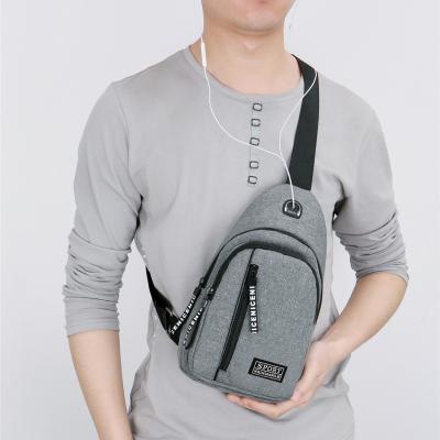 China Polyester Trunk Bag Men Messenger Bag Shoulder Bag Male Leisure Backpack Chest Pack for sale