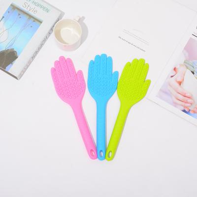 China Handheld Body Massager Plastic Handheld Massager Tool Hand Shape Portable Hand Shape Massager for sale