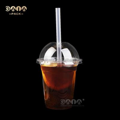 China Factory Biodegradable PET Cold Drinks Disposable Cups Customize Plastic Cups PET Cup Ice Coffee Drinks Tea Cups for sale