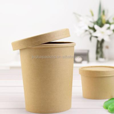 China Promotion Custom Disposable Paper Take Away Bowl Food Boxes Cups for sale