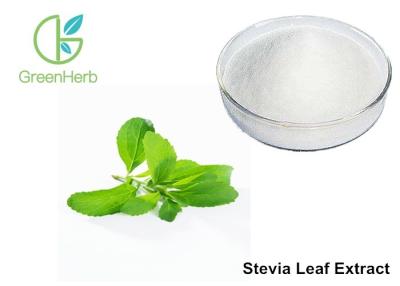 China Branco 50% Rebaudioside A do pó do edulcorante da folha do Stevia que abaixa a pressão à venda