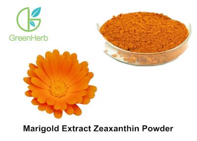 China Natural Food Coloring Powder , 5% Marigold Flower Extract Zeaxanthin Powder for sale