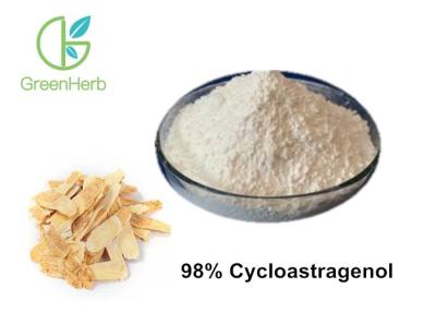 중국 약초 98% Cycloastragenol 복사뼈 뿌리 추출물 분말 브라운 황색 색깔 판매용