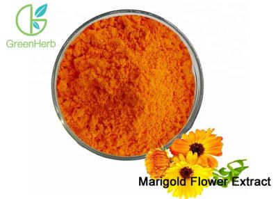 China Natural Food Coloring Powder / Marigold Flower Extract Powder Lutein 5%-80% for sale