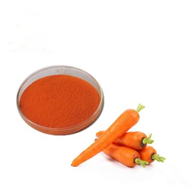 China Water Soluble Carrot Extract Powder Beta Carotene Food Colorant Additive for sale