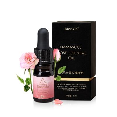 China Natural Skin Revitalizer OEM ODM Essential Oils Set Plant Extract Rose Essential Oil Floral Aroma Diffuser Essential Oil for sale