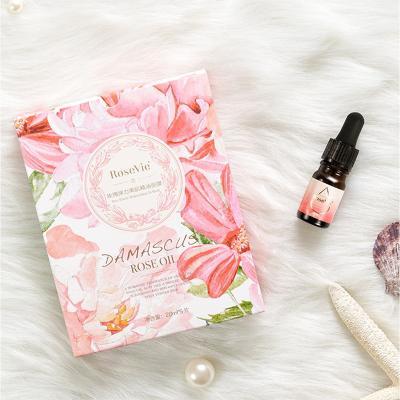 China Moisturizing Cream Private Label Face and Korean Whitening Natural Fabric Rose Sheet Mask Moisturizing Body Mask for sale