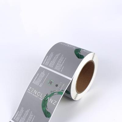 China Other Cheap Double Side Stickers Waterproof Vinyl Label Sticker Roll For Bottle for sale