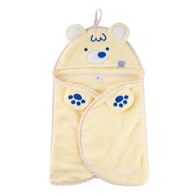 China Viable Soft Hooded Dog Bath Towel Cleaning Towel Quick Dry Pet Absorbent Pet Towel for Dogs and Cats for sale