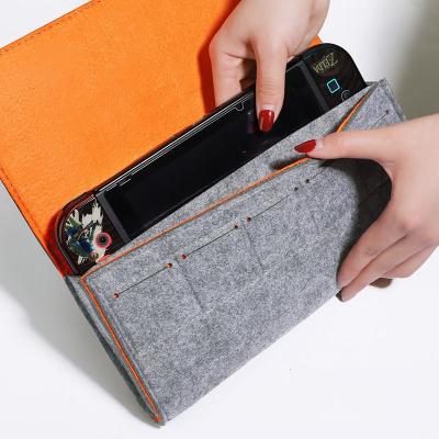 China Durable 2021Carrying Case For Nintendo Switch Felt Case Portable Travel Storage Sleeve Bag for sale