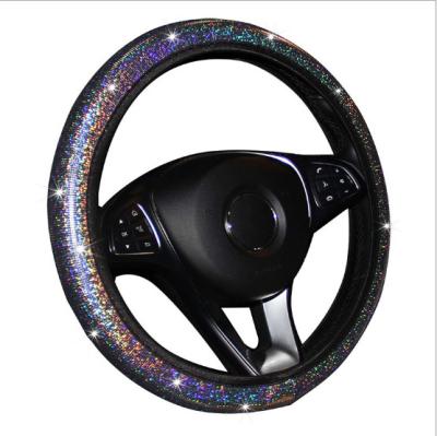 China ONE Steering Wheel Cover Wholesale Car ONE Gauge Factory Colorful Car Tan Without Ring Inner Rubber Band Grip Elastic Cover for sale