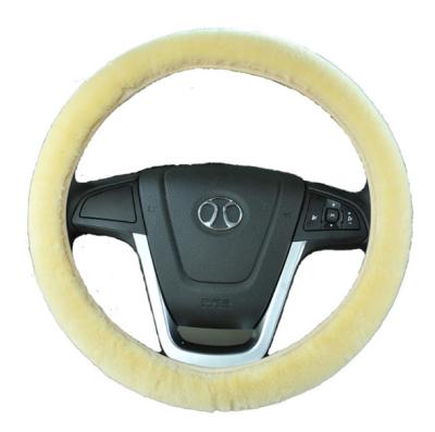 China Sports Wholesale Car Custom Plush Steering Wheel Cover Without Inner Ring For Universal Fall And Winter Protective Car Handle Cover for sale