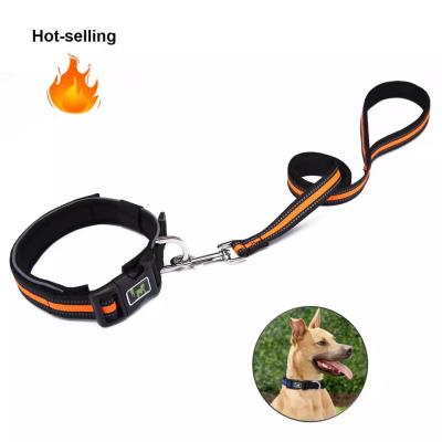 China Modern Custom Dog Collar And Leash Adjustable Kit Pet Matching zu verkaufen