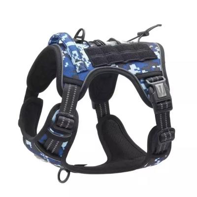 Chine Gilet réglable tactique de harnais de chien de la vente K9 de harnais fait sur commande réfléchissant mou chaud d'animal familier réglé pour le chat de chien à vendre