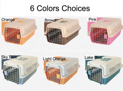 Cina Wholesale Pet Cage Pet Carrier Airline Approved for Other Pet Cat Dog in vendita