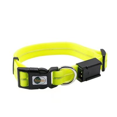 China Reflective Night USB Led Dog Pet Collar Leashes Light Up Safety Night Glow Reflecting Product Te koop