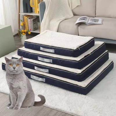 Chine Manufacture Nice Quality Multi-Colors Oxford Pet Bed Cool Moisture-Proof Pet Beds Dog Bed Sofa Cushion For Pet Cat Dog à vendre