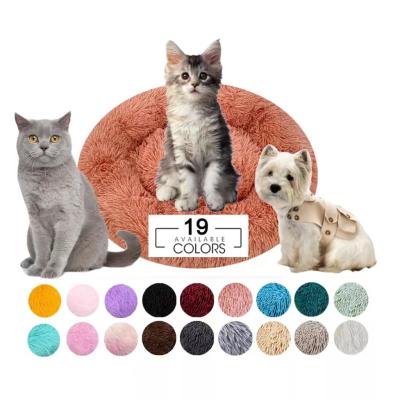 China Hot Selling Wholesale 50*55*4cm Washable Winter Warm And Furry Pet Bed With Memory Foam For Small Animal Pets Dog Cat en venta