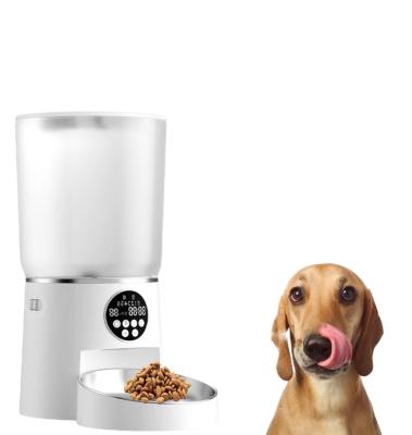 China Smart Control Voedsel Porties Pet Feeder Automatische Feeder Voedsel Water Voor Hond Kat Te koop