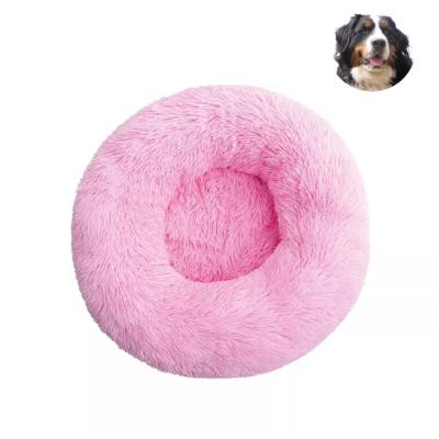 China Amazon Hot Selling Washable Pet Bed Sofa Wholesale Waterproof Plush Cat Donut Dog Beds With Memory Foam en venta