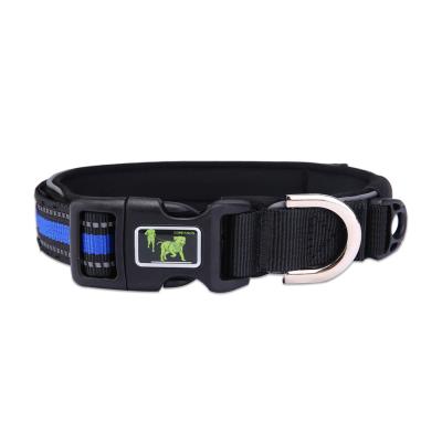 중국 ODM Pet Collars Leashes 경량 Dog Collars Reflective Glow In the Dark 판매용