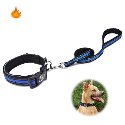 China OEM Custom Reflective Dog Collars for sale