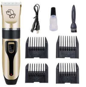 China 1200mAh hond die Elektrische Clippers Navulbare Cat Hair Trimmer Machine verzorgen Te koop