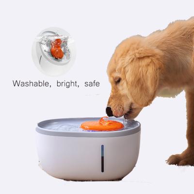 China Dog Water Fountain Dispenser Pet Avocado Shaped Water Fountain 2000 ml Food grade for sale