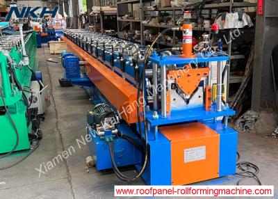 China Aço G550 África de Ridge Cap Roll Forming Machine 0.25mm do telhado do metal à venda