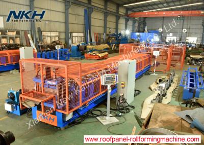 China Full Automatic Ridge Cap Roll Forming Machine With Notching CE Certificated for sale