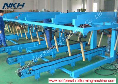 Chine Empileur pneumatique pour couvrir le petit pain de decking en métal formant la machine, seule double couche, conception rapide d'échange à vendre