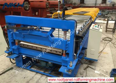 China Corrugated Roof Panel Roll Forming Machine 10mm Low Rib For Galvanized Steel for sale