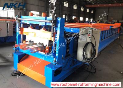 China PLC het Dekbroodje die van de Controlevloer Machine voor 75mm het Profiel van Ribdecking vormen Te koop