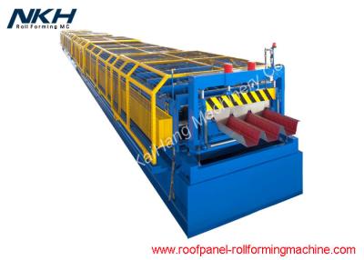 Cina Rotolo blu delle macchine per fabbricare le piastrelle per pavimento che forma linea per il pannello della piattaforma del ponte in vendita