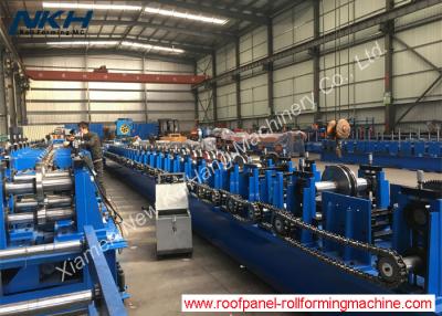 China U Shape Shelf G350 Upright Roll Forming Machine 75mm Shaft for sale